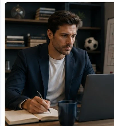 Exfutbolista preparando una segunda carrera profesional
